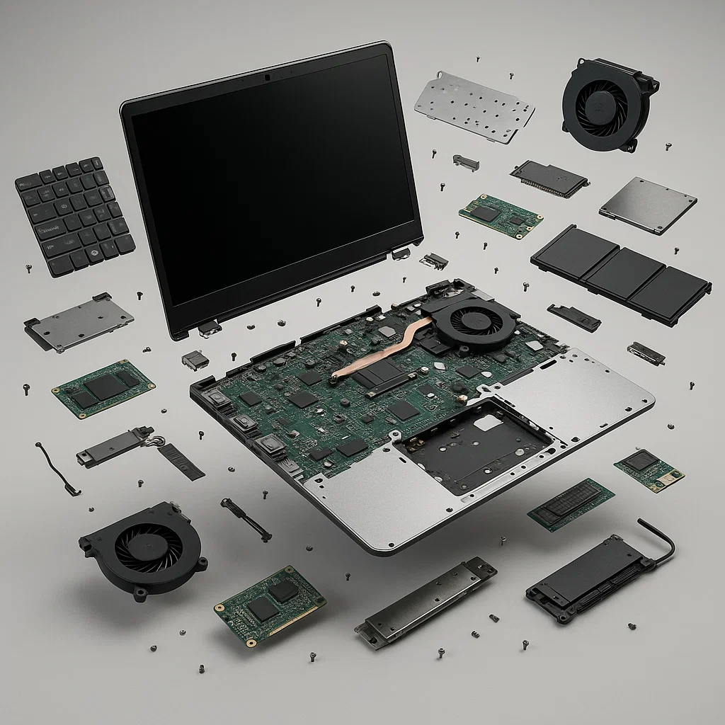 آموزش تعمیرات لپتاپ